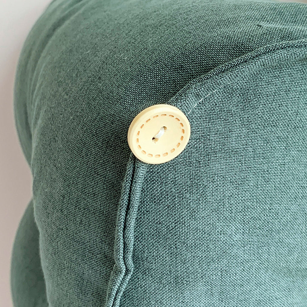 60cm Green Wedge Lumbar Pillow