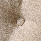 180cm Beige Wedge Bed Cushion