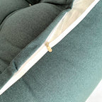 60cm Green Wedge Lumbar Pillow
