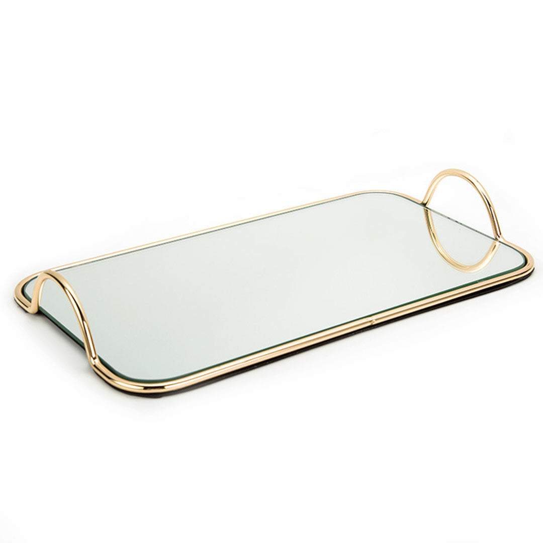 40.5cm Flat Lay Vanity Tray with Handles