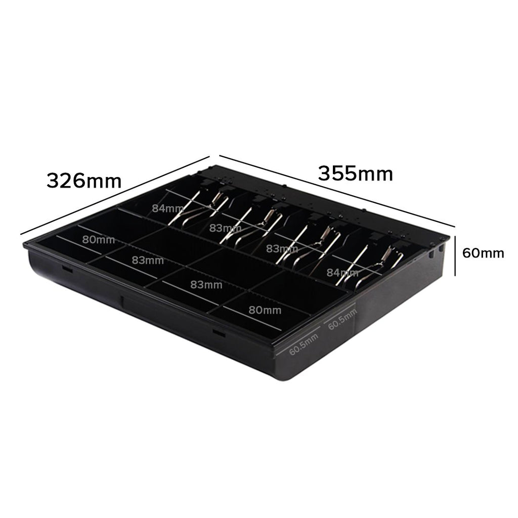 Electronic Cash Drawer 4 Bills 8 Coins Tray Pos 410