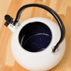 2.0 Liter Ceramic Porcelain Kettle Red