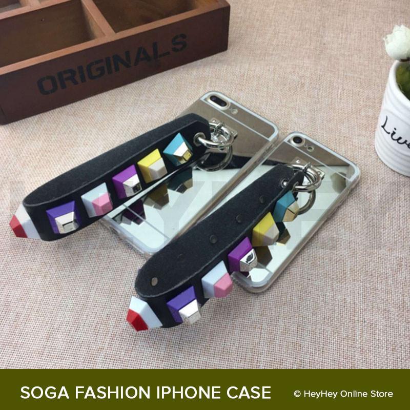 Luxury Fashionable Slim Durable Mirror Back iPhone Gold Case