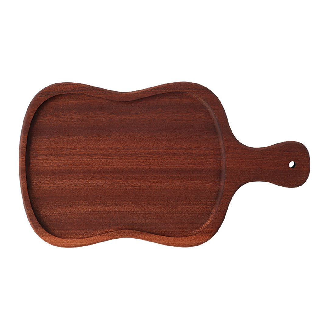 40cm Brown Wooden Serving Tray