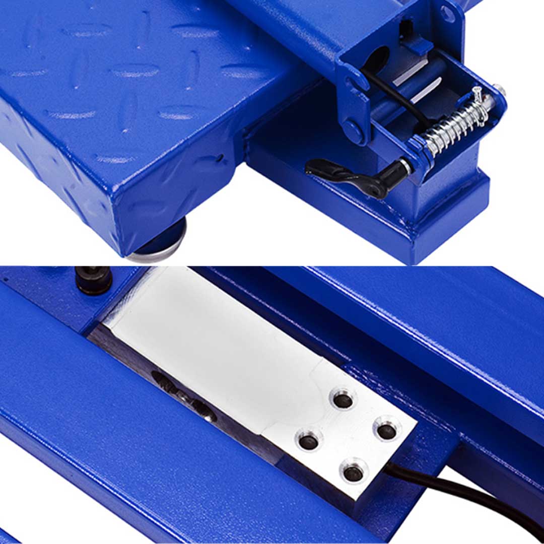 150kg Electronic Platform Scale Black
