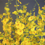 10pcs Artificial Silk Flower Yellow