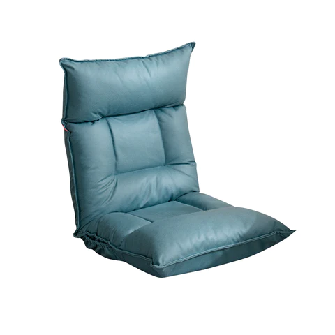 Air Leather Floor Recliner Lazy Chair Green